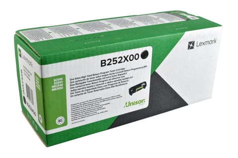 ⁨Toner LEXMARK Extra High Yield Czarny B252X00⁩ w sklepie Wasserman.eu