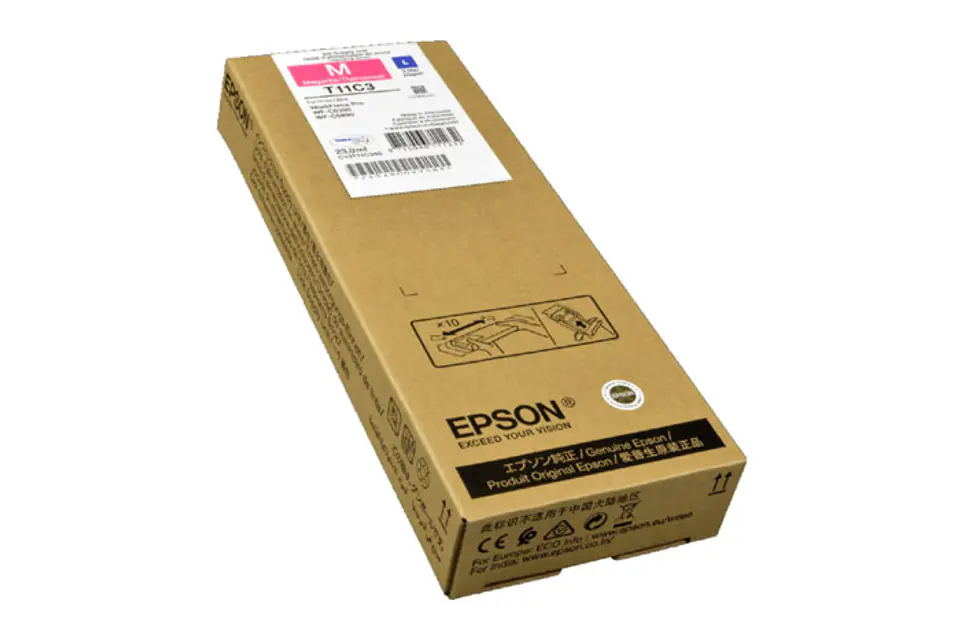 ⁨Oryginalny Tusz Magenta Epson T11C3 (C13T11C340)⁩ w sklepie Wasserman.eu