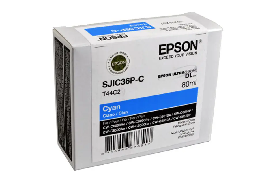 Epson SJIC36P(C) - cyan - original - b at Wasserman.eu