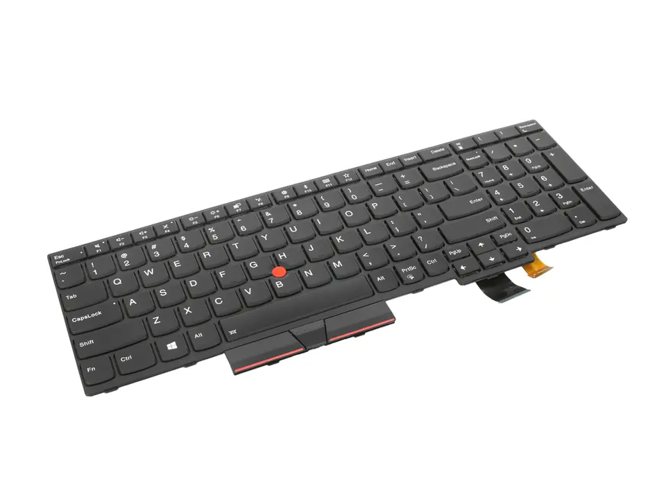 ⁨Klawiatura laptopa do Lenovo ThinkPad T570, T580 (podświetlenie, trackpoint)⁩ w sklepie Wasserman.eu