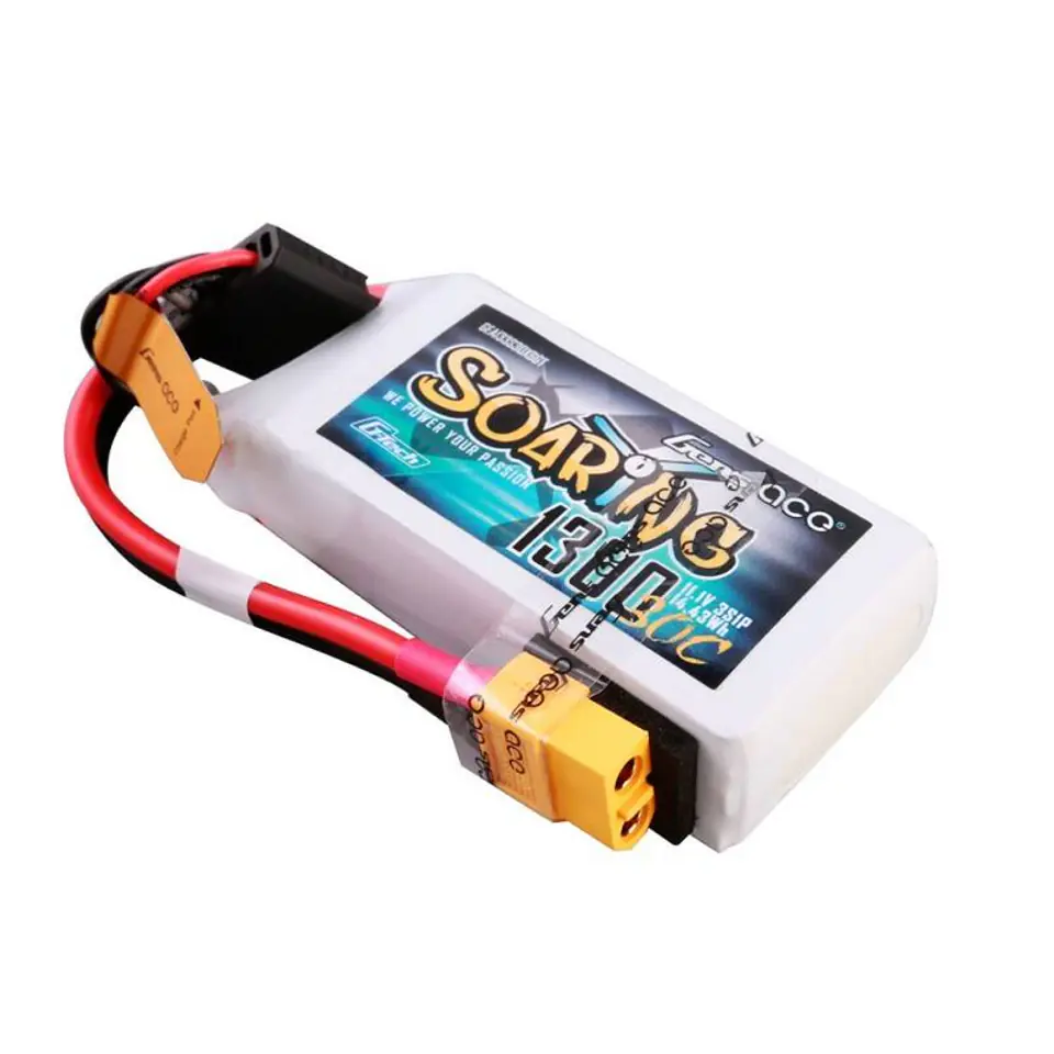 ⁨Akumulator Gens ace G-Tech Soaring 1300mAh 11.1V 30C 3S1P Lipo Battery⁩ w sklepie Wasserman.eu