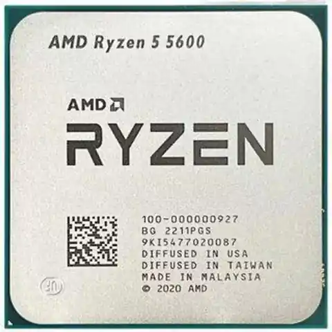 ⁨Procesor AMD Ryzen 5 5600 AM4 100-000000927 Tray⁩ w sklepie Wasserman.eu