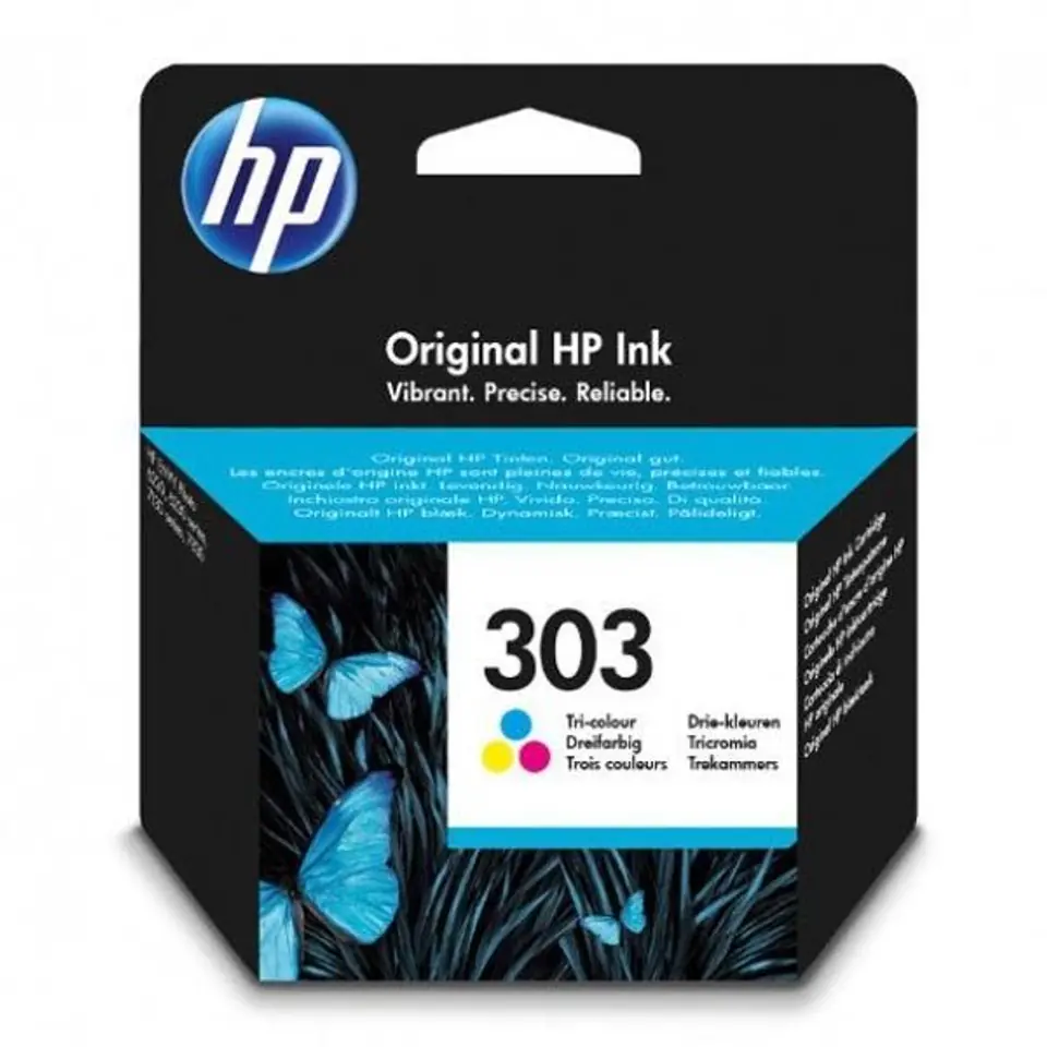 ⁨Tusz HP 303 Tri-colour Ink Cartridge T6N01AE#UUS⁩ w sklepie Wasserman.eu
