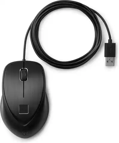 ⁨HP USB Fingerprint Mouse⁩ w sklepie Wasserman.eu