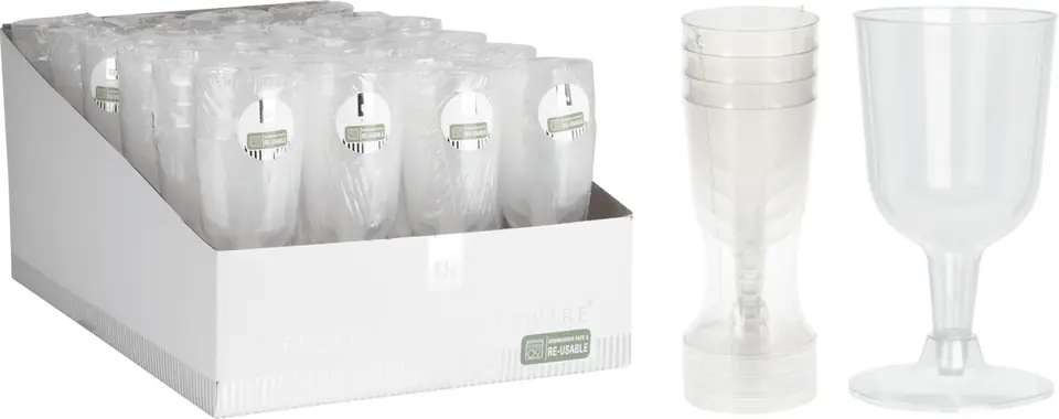 KOMPLET 4 KIELISZKÓW DO WINA 160ML w sklepie Wasserman.eu