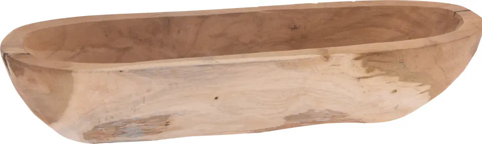 MISKA Z DREWNA TEAKOWEGO 40X11X7CM w sklepie Wasserman.eu