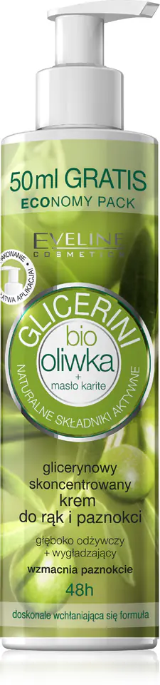 ⁨EVELINE RĘCE Krem 245ml Oliwka⁩ w sklepie Wasserman.eu