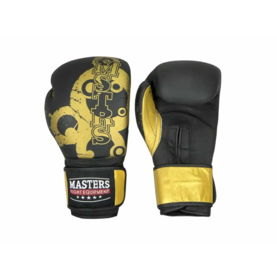 ⁨Rękawice bokserskie Masters Rbt (kolor czarny)⁩ w sklepie Wasserman.eu