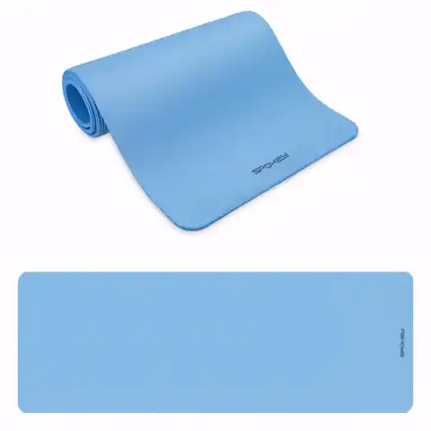 ⁨Mata do ćwiczeń Spokey softmat (kolor Niebieski, rozmiar 183x61x1cm)⁩ w sklepie Wasserman.eu
