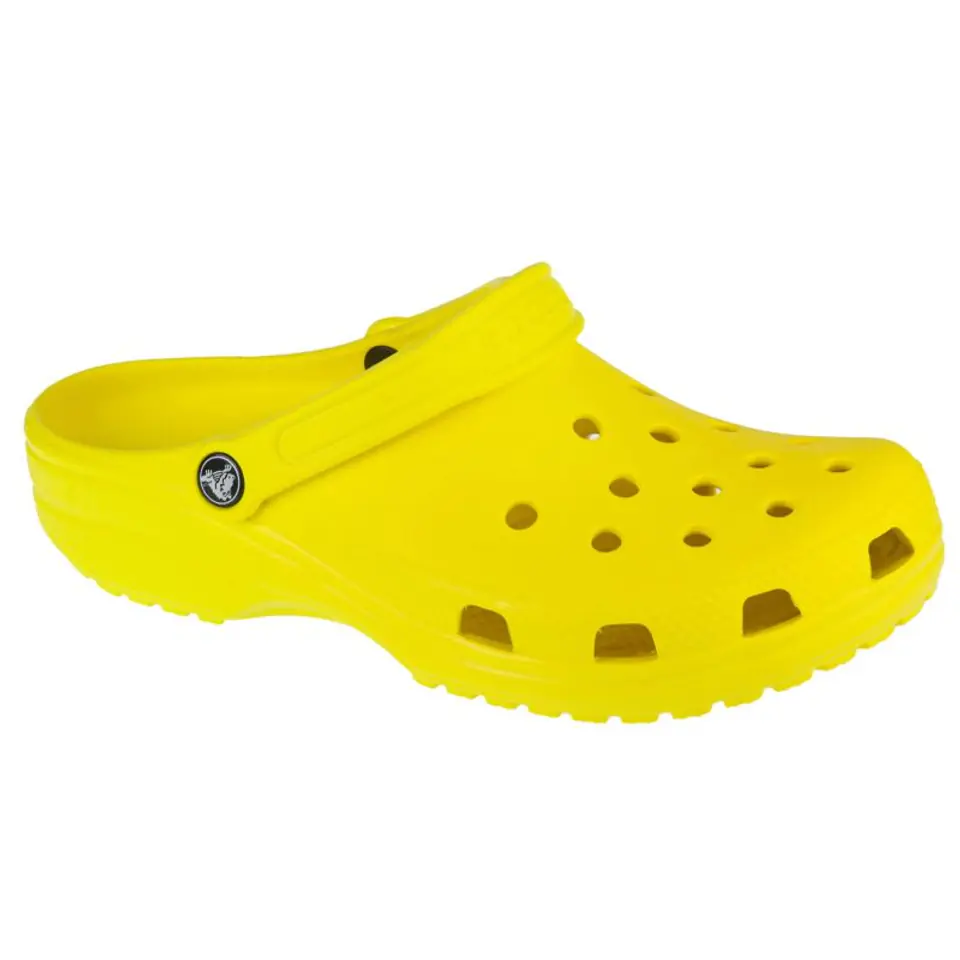 ⁨Klapki Crocs Classic U 10001 (kolor Żółty, rozmiar EU 38/39)⁩ w sklepie Wasserman.eu