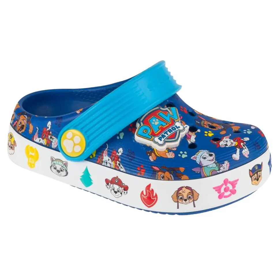 ⁨Klapki Crocs Paw Patrol Crocband IV Clog T Jr (kolor Niebieski, rozmiar 23/24)⁩ w sklepie Wasserman.eu