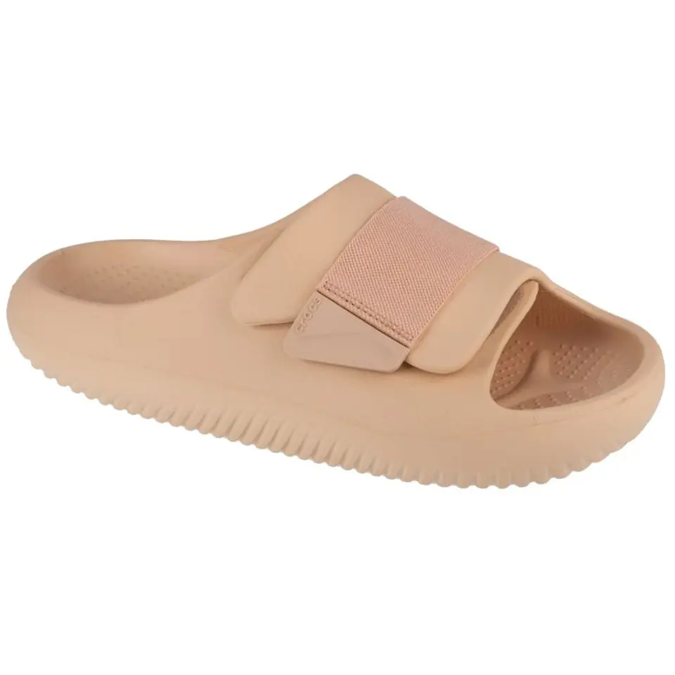 ⁨Klapki Crocs Mellow Luxe Recovery Slide 209413 (kolor Beżowy/Kremowy, rozmiar 45/46)⁩ w sklepie Wasserman.eu