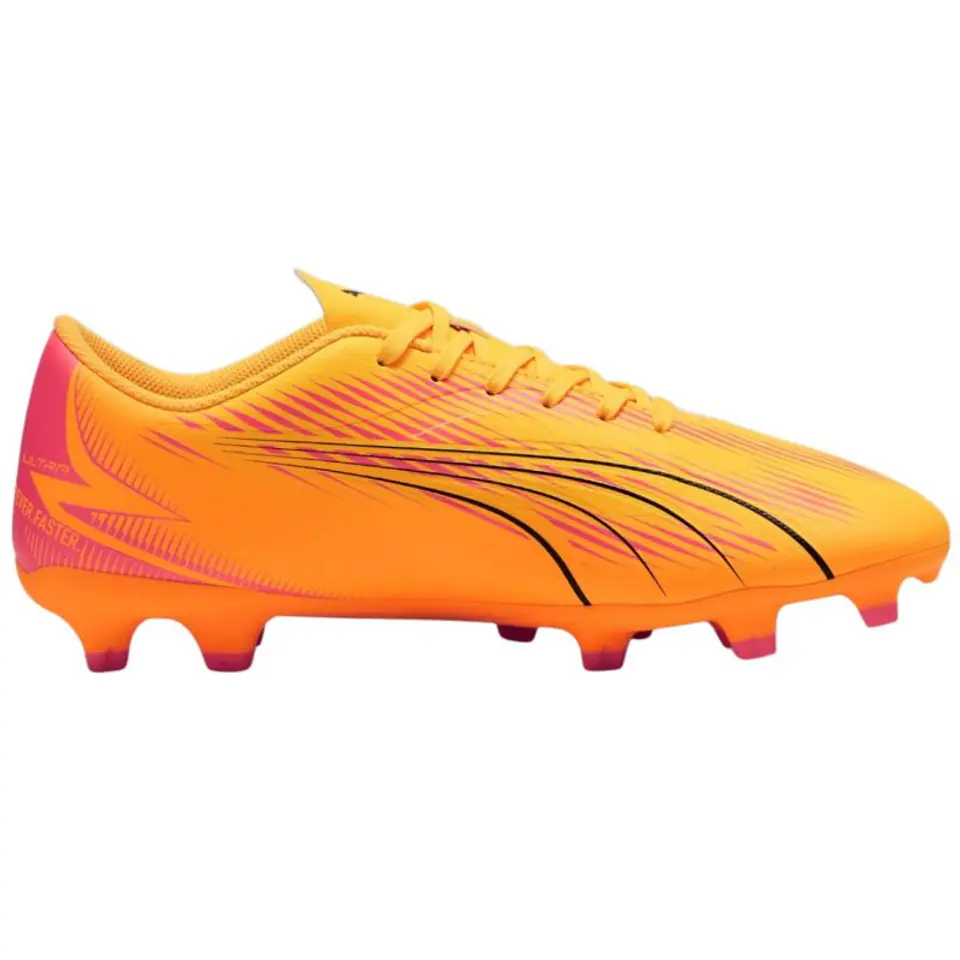 ⁨Buty piłkarskie Puma Ultra Play FG/AG M 107763 (kolor Pomarańczowy, rozmiar 44)⁩ w sklepie Wasserman.eu