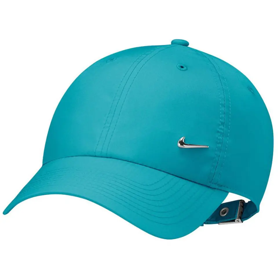 ⁨Czapka z daszkiem Nike DF Club Cap FB5372 (kolor Niebieski)⁩ w sklepie Wasserman.eu