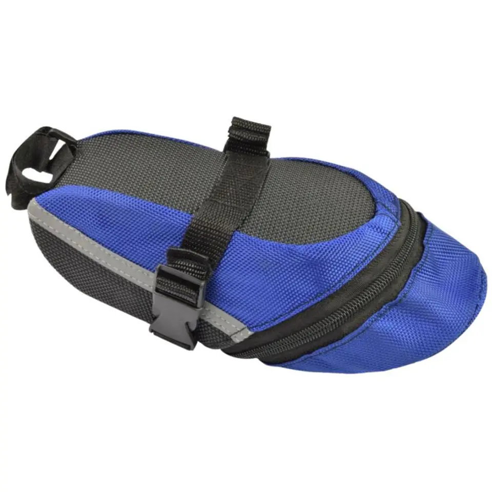 Torba rowerowa pod siodełko Dunlop sakwa wodoodporna (kolor Czarny. Fioletowy) w sklepie Wasserman.eu