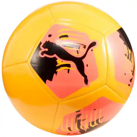 ⁨Piłka nożna Puma Big Cat 84214 (kolor Pomarańczowy, rozmiar 3)⁩ w sklepie Wasserman.eu