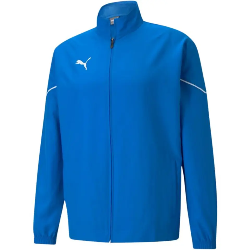 ⁨Kurtka Puma teamRISE Sideline M 657326 (kolor Niebieski, rozmiar L)⁩ w sklepie Wasserman.eu