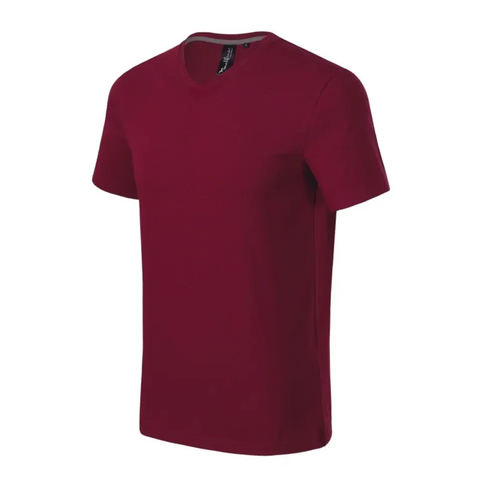 ⁨Koszulka Malfini Action V-neck M (kolor Czerwony, rozmiar L)⁩ w sklepie Wasserman.eu