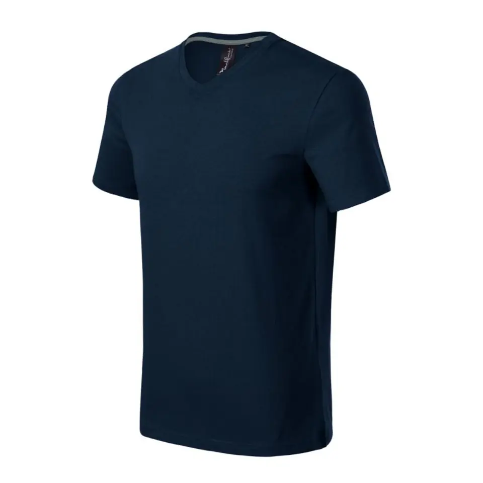 ⁨Koszulka Malfini Action V-neck M (kolor Granatowy, rozmiar XL)⁩ w sklepie Wasserman.eu