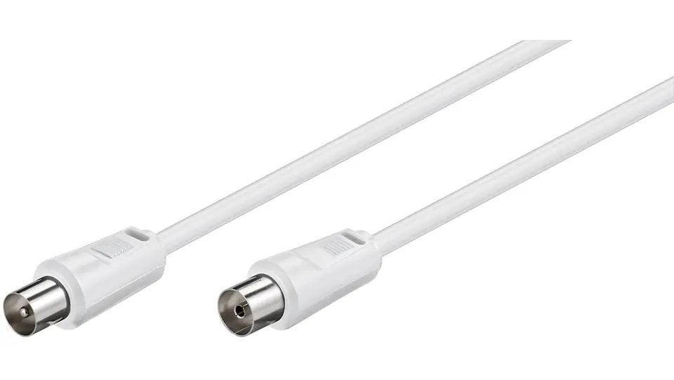 ⁨Antenna Cable IEC 10m white 11514⁩ at Wasserman.eu