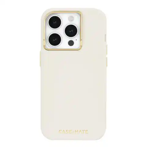 ⁨Case-Mate Silicone MagSafe - Etui iPhone 15 Pro (Beige)⁩ w sklepie Wasserman.eu