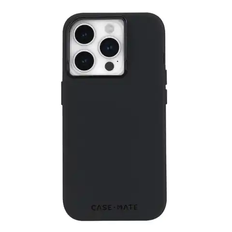 ⁨Case-Mate Silicone MagSafe - Etui iPhone 15 Pro (Black)⁩ w sklepie Wasserman.eu