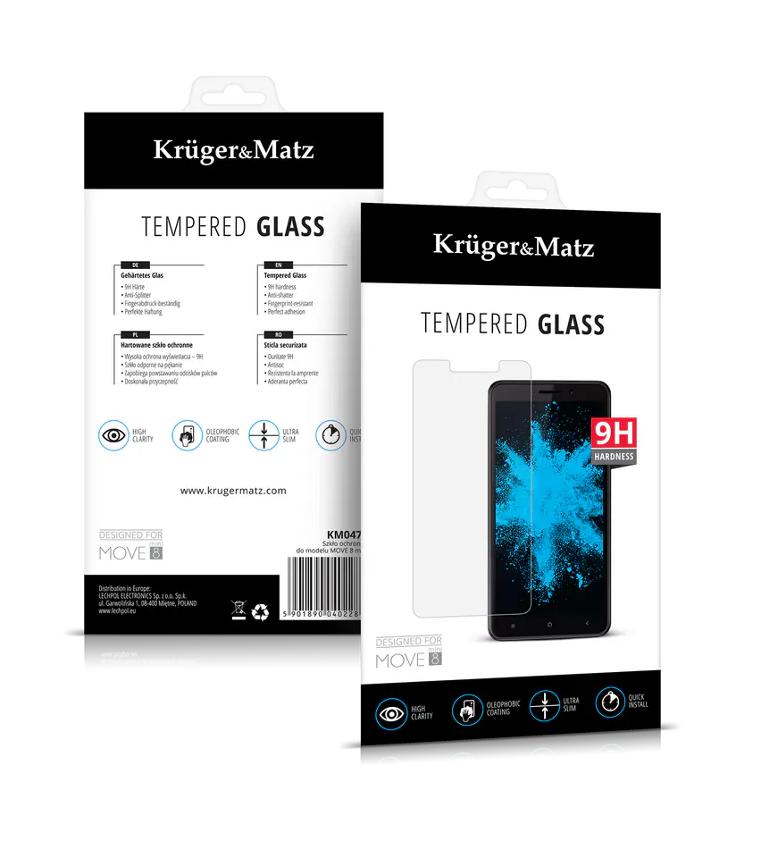 ⁨Kruger&Matz protective glass for MOVE 8 mini⁩ at Wasserman.eu