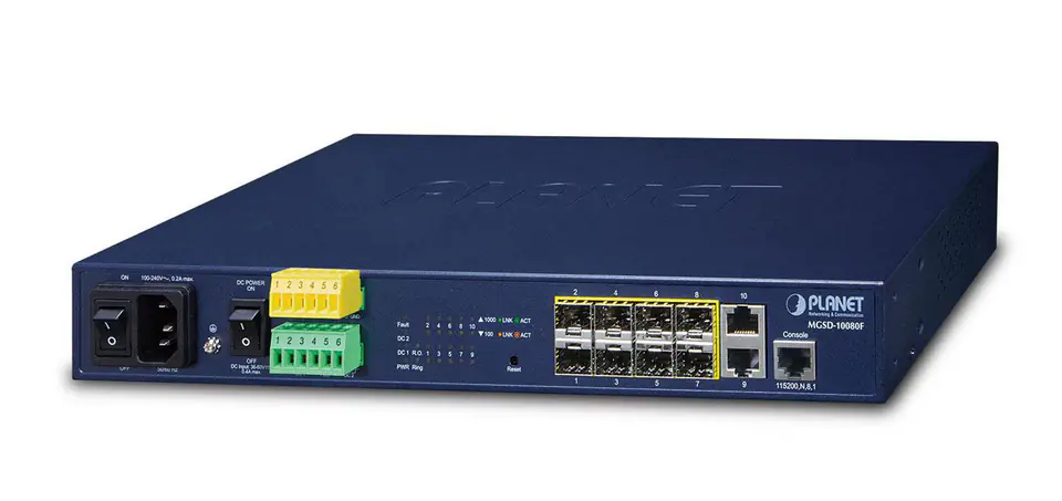 Planet 13" 8-Port 100/1000Base-X w sklepie Wasserman.eu