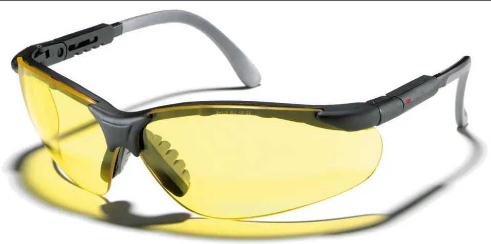⁨Okulary ochronne ZEKLER 55 HC/AF żółte⁩ w sklepie Wasserman.eu