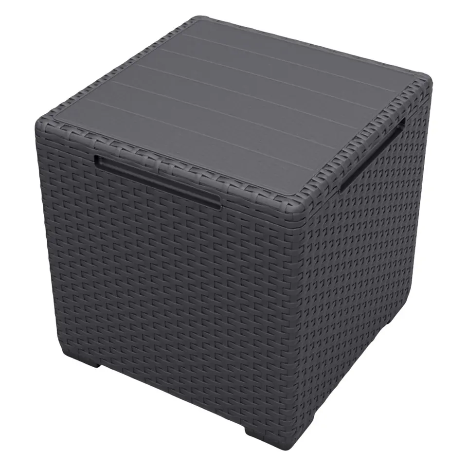 ⁨Stolik Vigo storage box graphite⁩ w sklepie Wasserman.eu