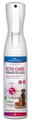 ⁨Francodex Ecto Choc Parasites Duo Mgiełka przeciwpasożytnicza dla psów i kotów 290ml⁩ w sklepie Wasserman.eu