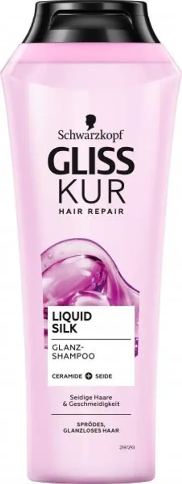 ⁨Gliss Liquid Silk Szampon do Włosów 250 ml⁩ w sklepie Wasserman.eu