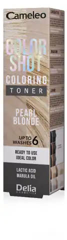 ⁨CAMELEO Color Shot Pearl Blonde Toner do włosów 60 ml⁩ w sklepie Wasserman.eu