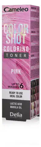 ⁨CAMELEO Color Shot Pink Toner do włosów 60 ml⁩ w sklepie Wasserman.eu
