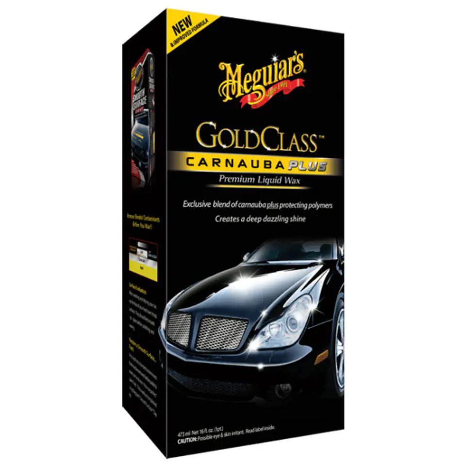 ⁨Meguiar's Gold Class Carnauba+ Premium Liquid Wax - wosk w mleczku⁩ w sklepie Wasserman.eu