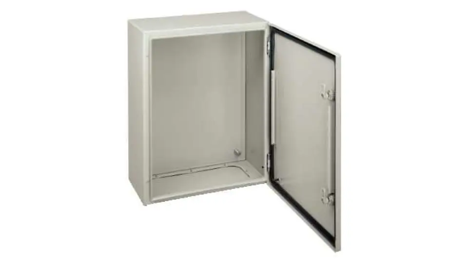 ⁨Enclosure CRN 400x400x200mm IP66 with mounting plate NSYCRN44200P⁩ at Wasserman.eu