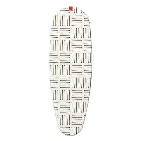 ⁨White Rayen Striped Ironing Board Cover - 127 x 51 cm⁩ at Wasserman.eu