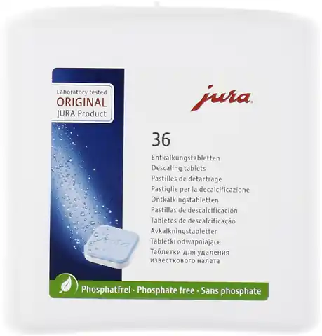 ⁨Jura 70751 Tabletki odkamieniające do ekspresu do kawy - 36 szt.⁩ w sklepie Wasserman.eu