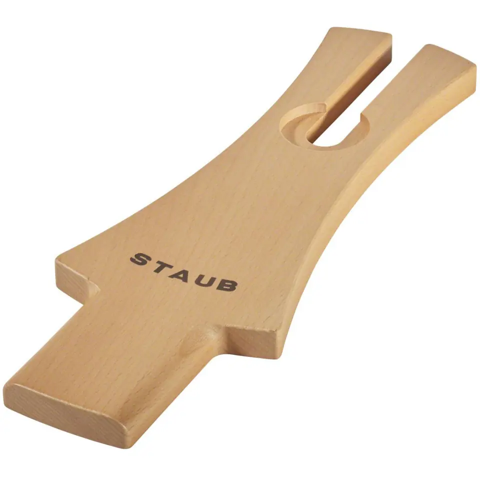 ⁨Staub Wooden Lid Holder⁩ at Wasserman.eu