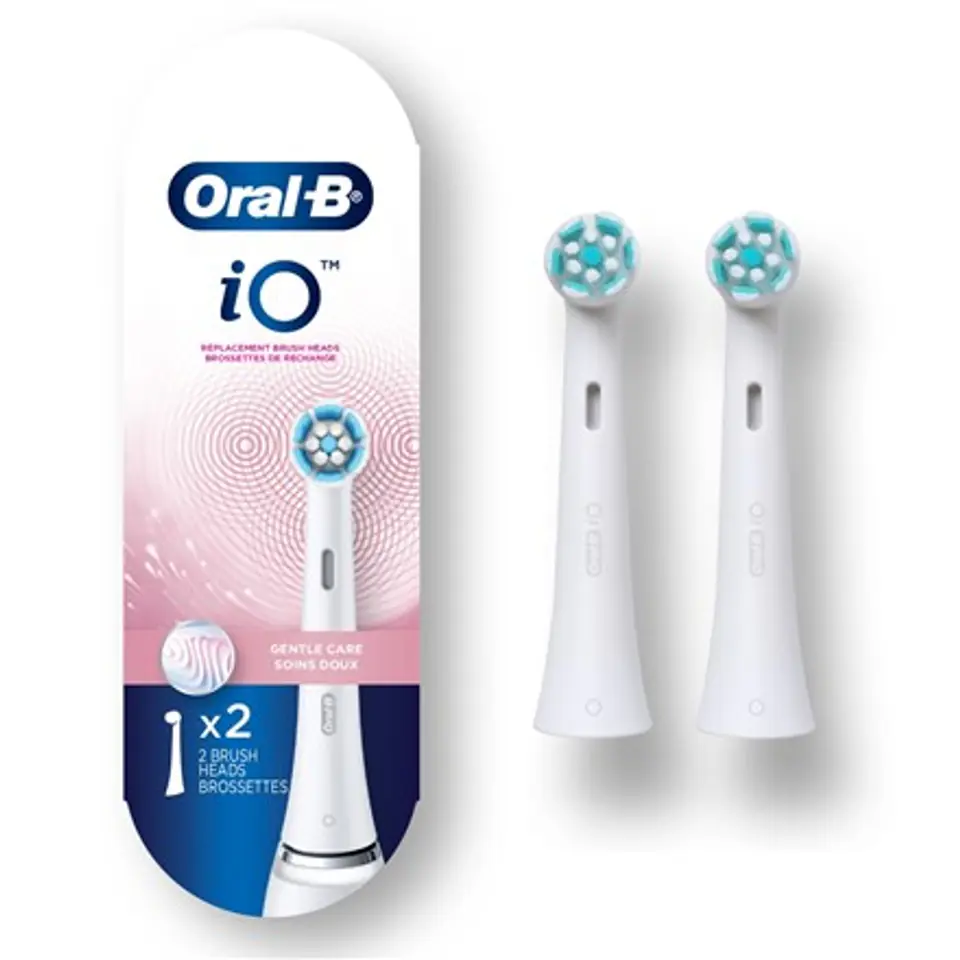 ⁨Oral-B iO Gentle cleaning 2 pc(s) White⁩ at Wasserman.eu