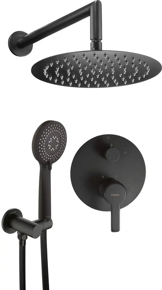 ⁨Concealed shower set⁩ at Wasserman.eu