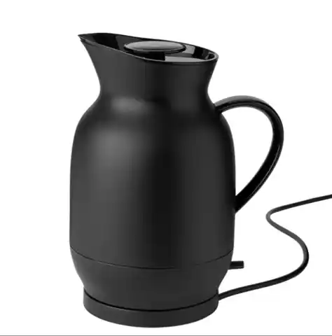 ⁨STELTON Amphora electric kettle black⁩ at Wasserman.eu