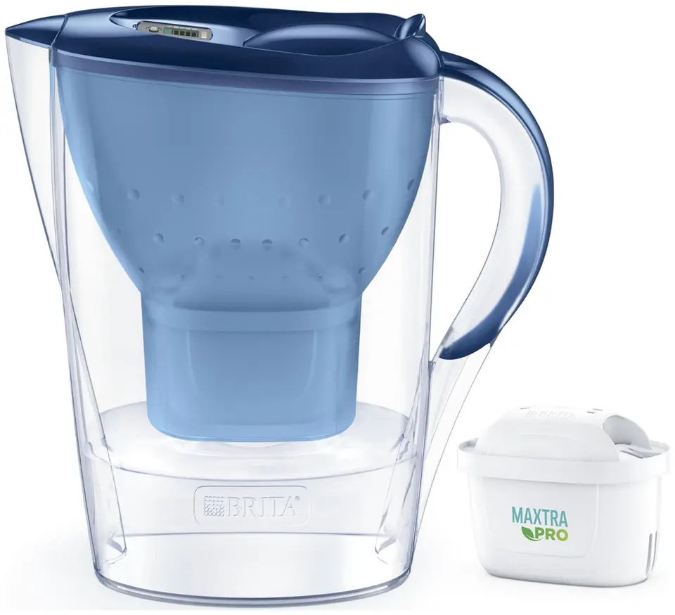 ⁨Dzbanek filtrujący Brita Marella+1 Maxtra Pro PP (niebieski ; 2,4l)⁩ w sklepie Wasserman.eu