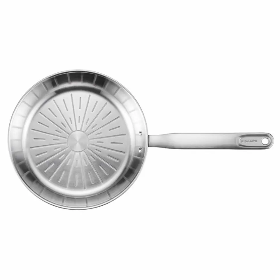 FISKARS FRYING PAN 24cm ALL STEEL PURE (1057595) at Wasserman.eu