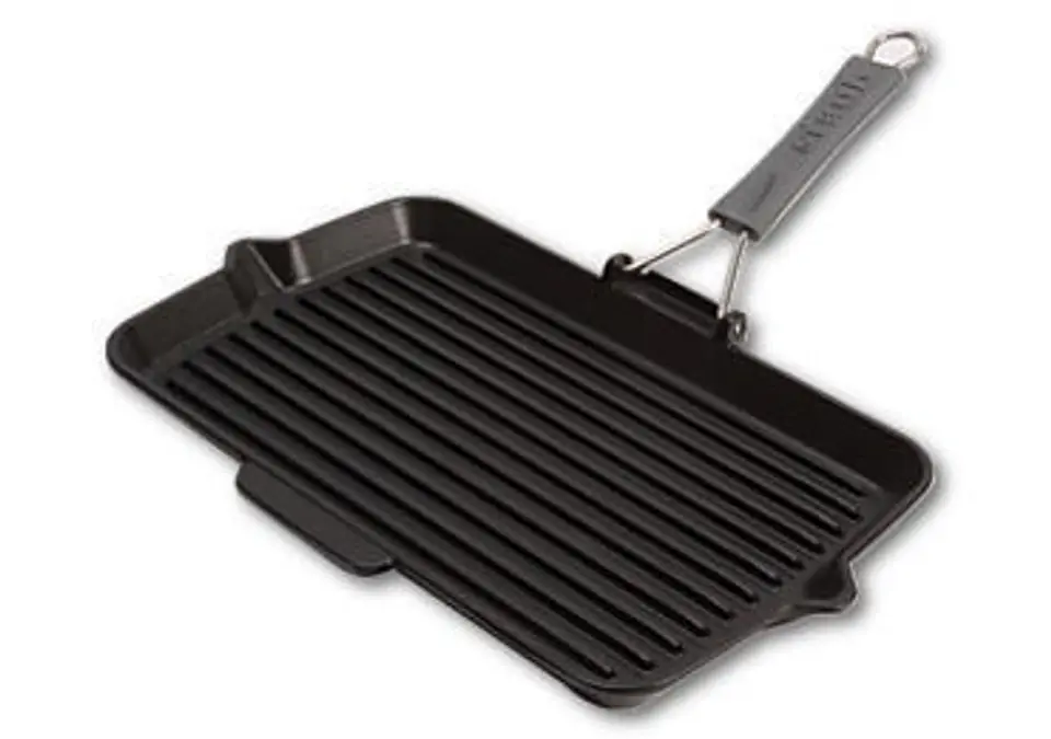 ⁨Staub Rectangular Cast Iron Grill Pan⁩ at Wasserman.eu