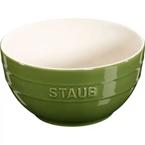 ⁨Miska okrągła Staub - Zielony, 17 cm⁩ w sklepie Wasserman.eu