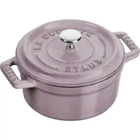 ⁨Staub Mini Round Cast Iron Pot - 250 ml, Cherry Blossom⁩ at Wasserman.eu