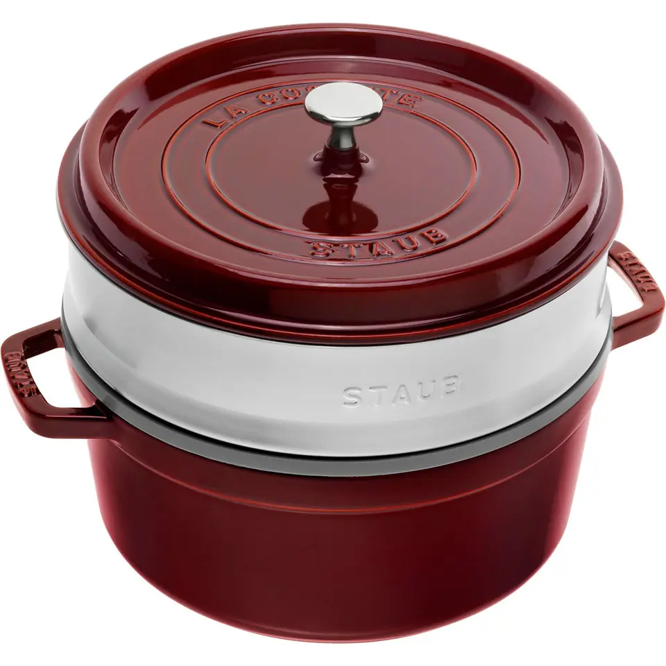 ⁨ZWILLING Staub La Cocotte 5.25 L Red⁩ at Wasserman.eu