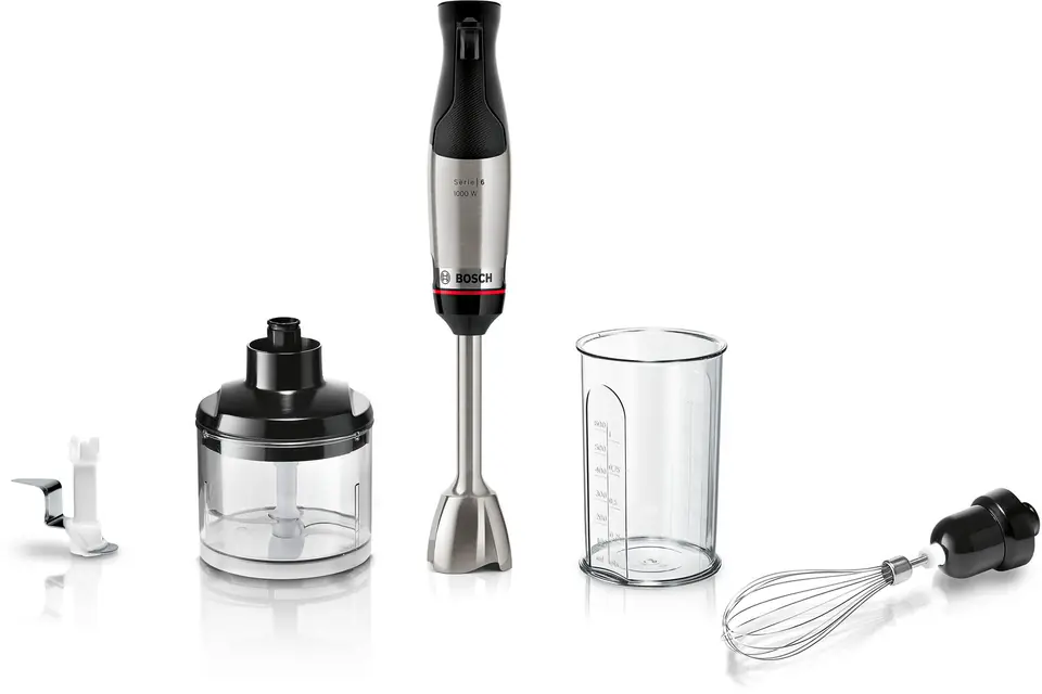 ⁨Bosch Serie 6 MSM6M622 blender 0.6 L Cooking blender 1000 W Black, Stainless steel⁩ at Wasserman.eu