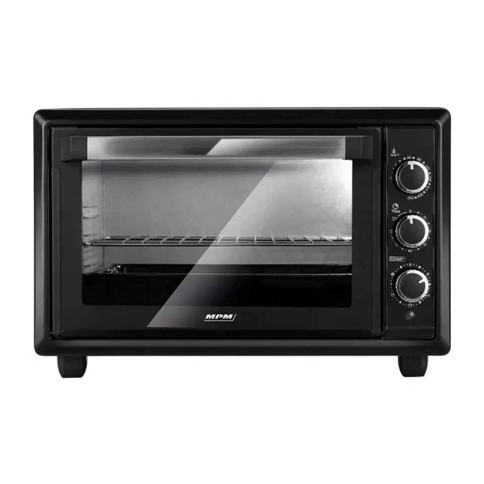 ⁨MPM MPE-28/T - Electric Oven with Thermo-circulation System, black⁩ at Wasserman.eu
